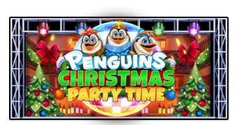 Penguins Christmas Party Time